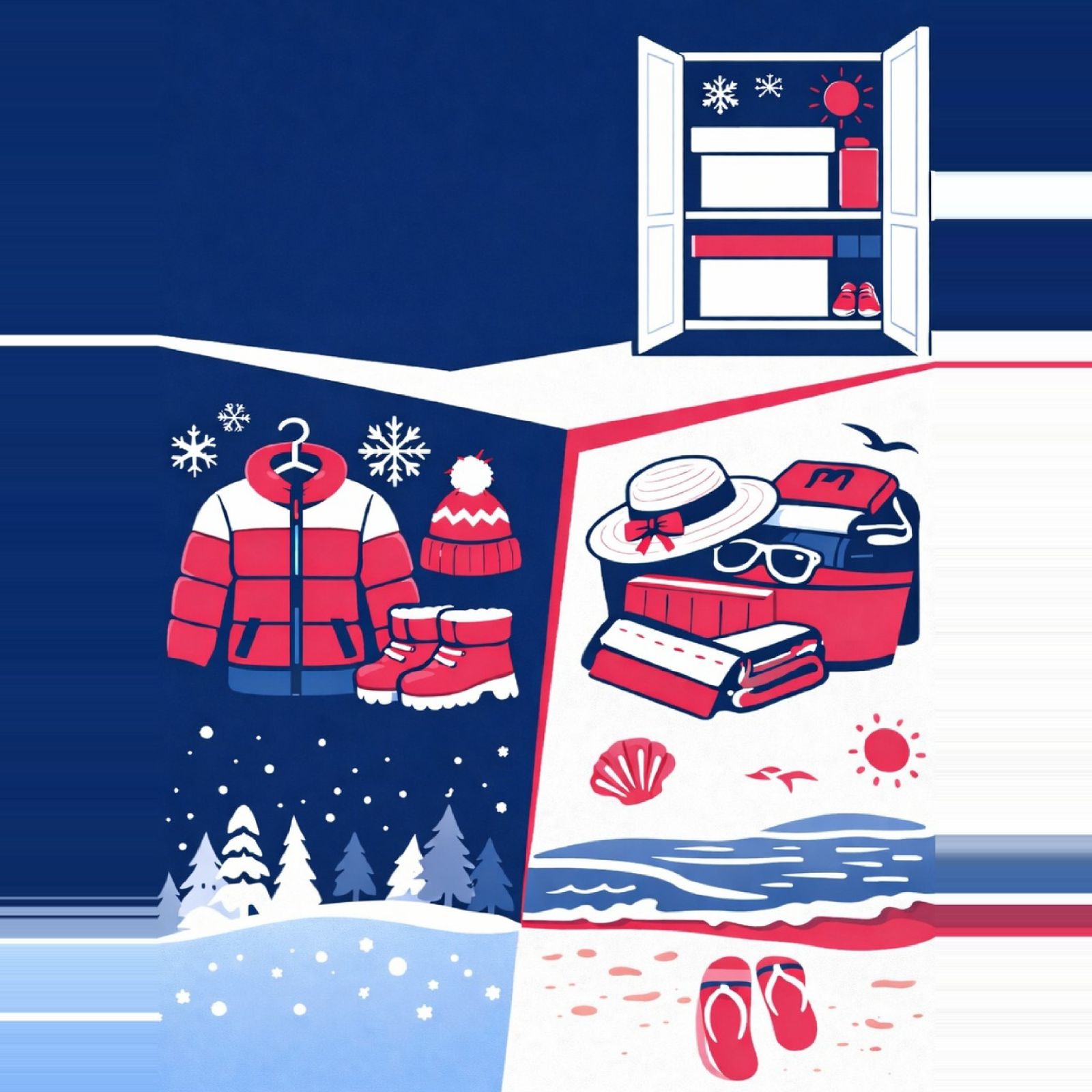 Сезонное хранение: как подготовить вещи к зиме или лету