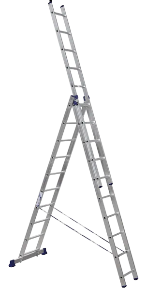 Лестница - стремянка Трехсекционная