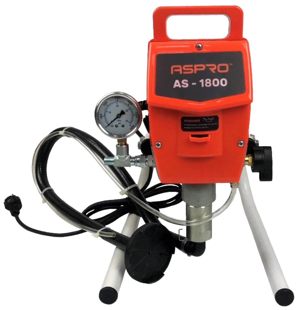 Безвоздушный краскопульт