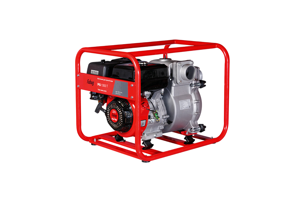 Мотопомпа для грязной воды